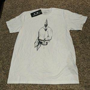 Xl Oakley piked skull shirt nwt